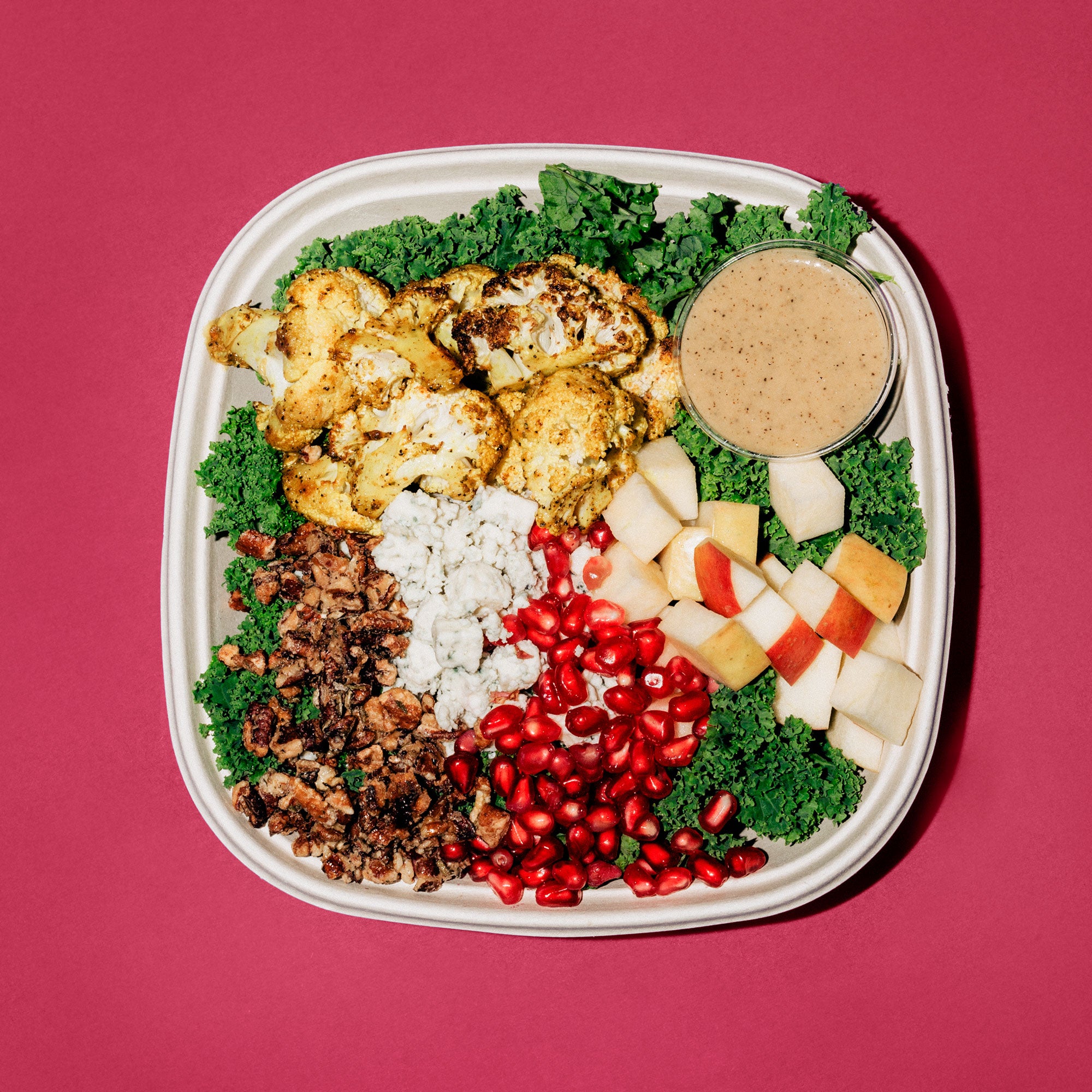 Curry Cauliflower Bowl Brooklyn's Favorite Salad Shop Eden's BK